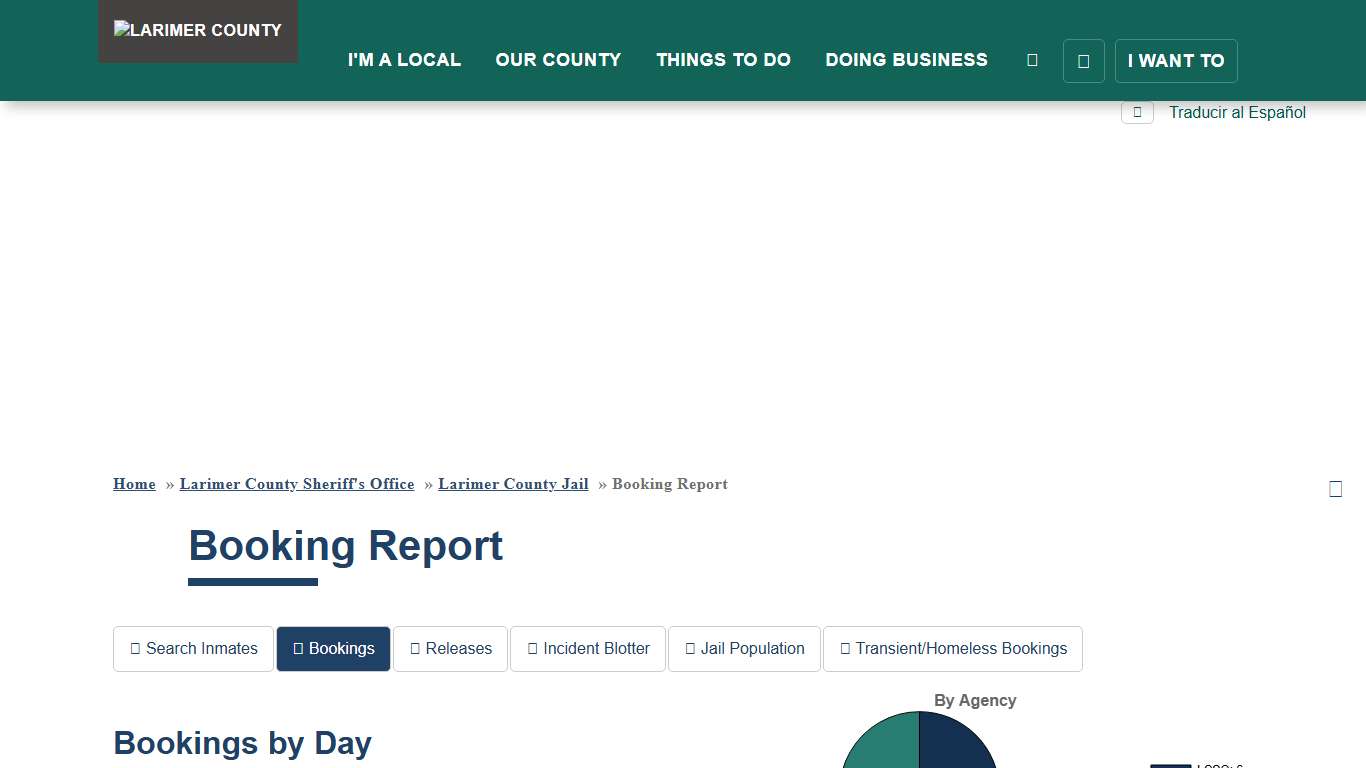 Booking Report Larimer County